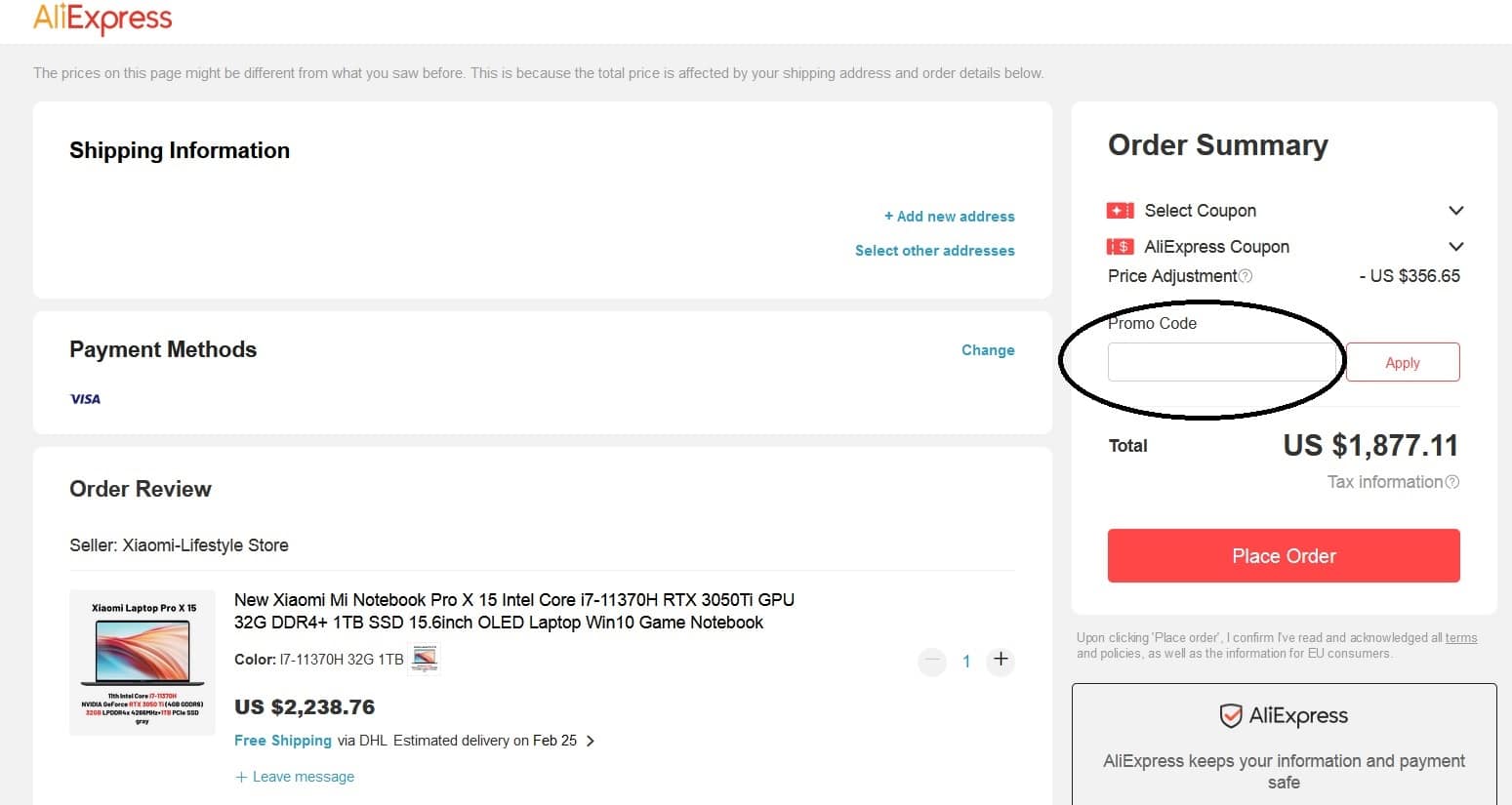How to Apply an AliExpress Promo Code Step by Step