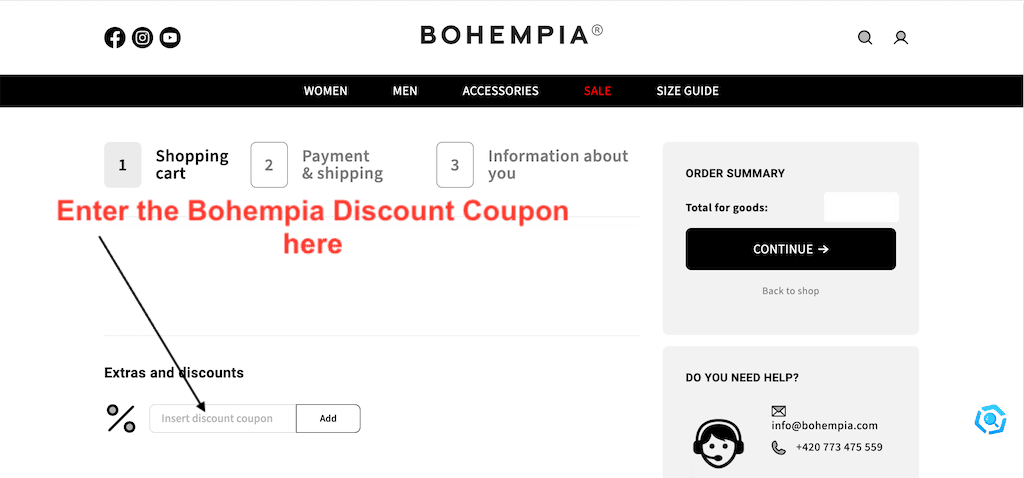 How to Use a Bohempia Discount Code in 6 Simple Steps