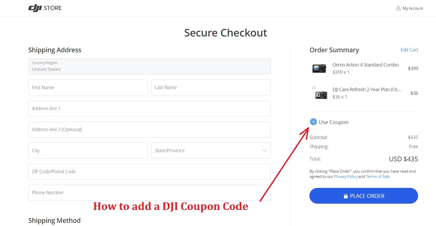 How to Use a DJI Promo Code – Step-by-Step