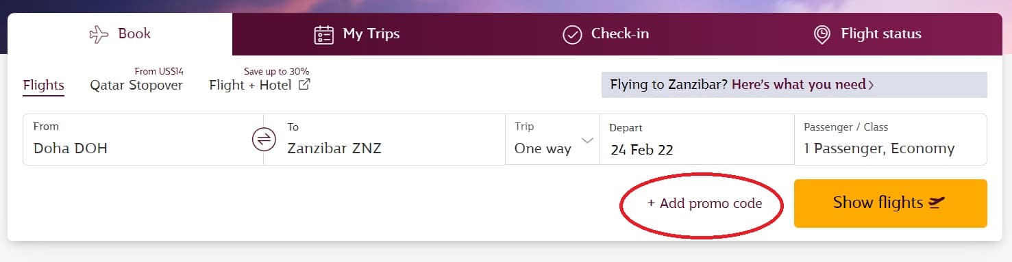 How to Apply a Qatar Airways Coupon