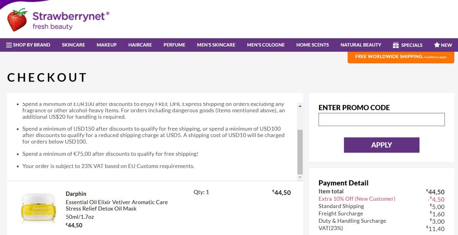 How to Add a StrawberryNet.com Promo Code Step-by-Step